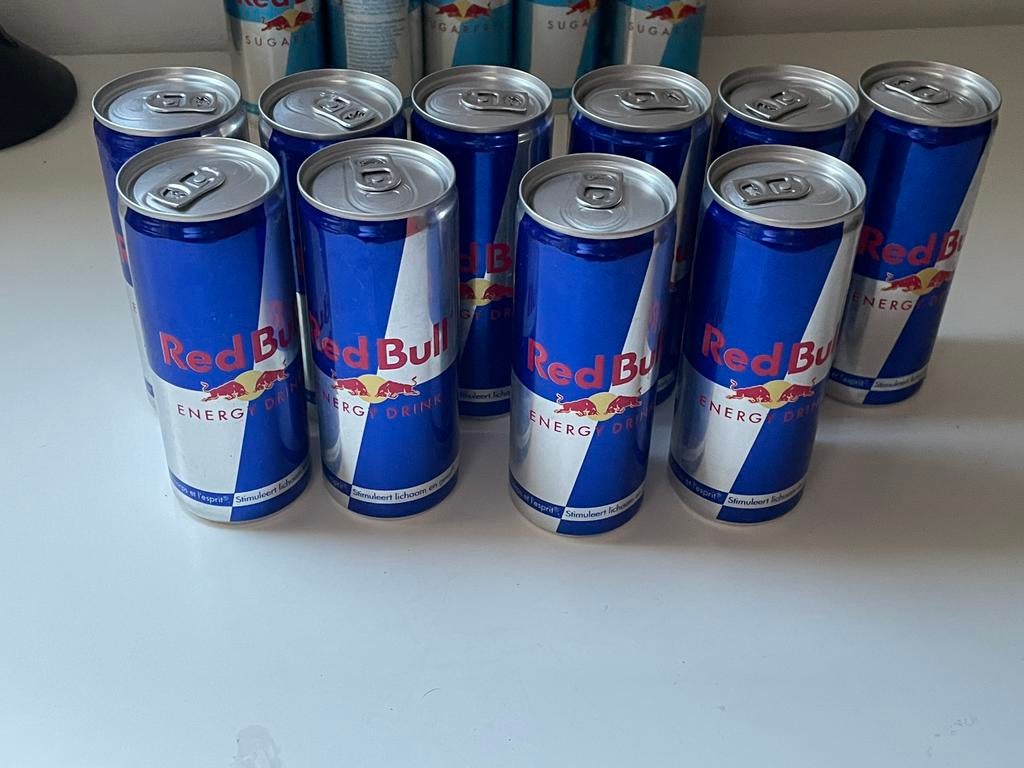 10x Red Bull classic, Verzamelen, Ophalen of Verzenden, Nieuw, Frisdrank, Overige merken