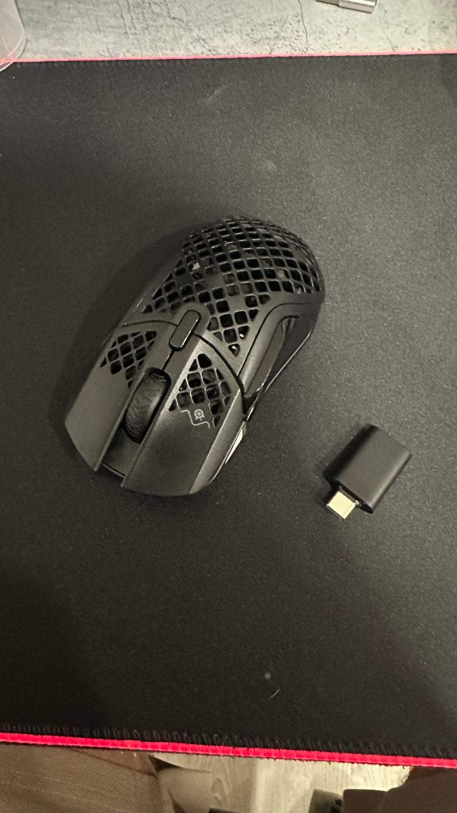 SteelSeries Aerox 5 Wireless – zo goed als nieuw, Ophalen, Rechtshandig, Muis, Gaming muis