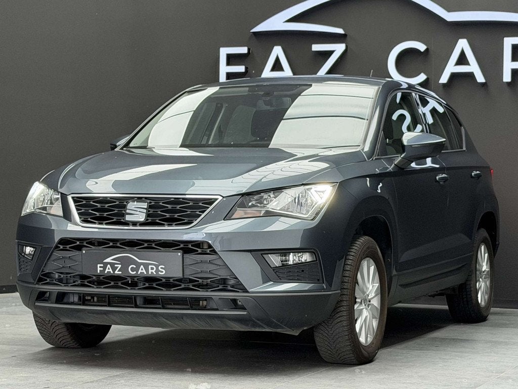 SEAT Ateca 1.6 CR TDI Ecomotive * 1ER PROP + REGU + GARANTIE, Autos, Argent ou Gris, Achat, Euro 6, Entreprise