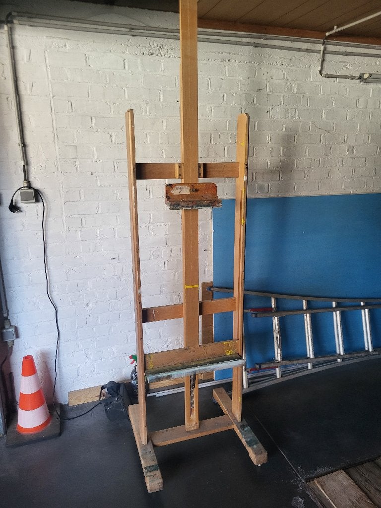 Schildersezel, Hobby en Vrije tijd, Ophalen, Gebruikt, Ezel