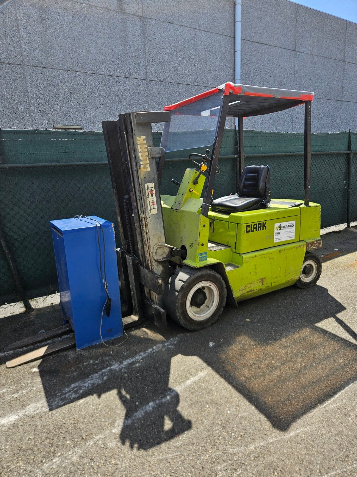 Clark elektrische Vorklift 3ton hefvermogen top conditie, Zakelijke goederen, Machines en Bouw | Heftrucks en Intern transport