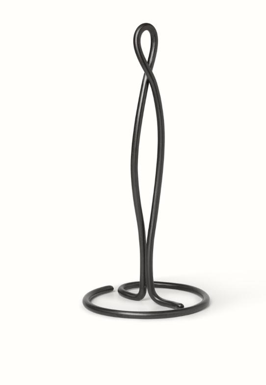 Ferm living paper towel holder black brass, Ophalen of Verzenden, Nieuw, Bruin