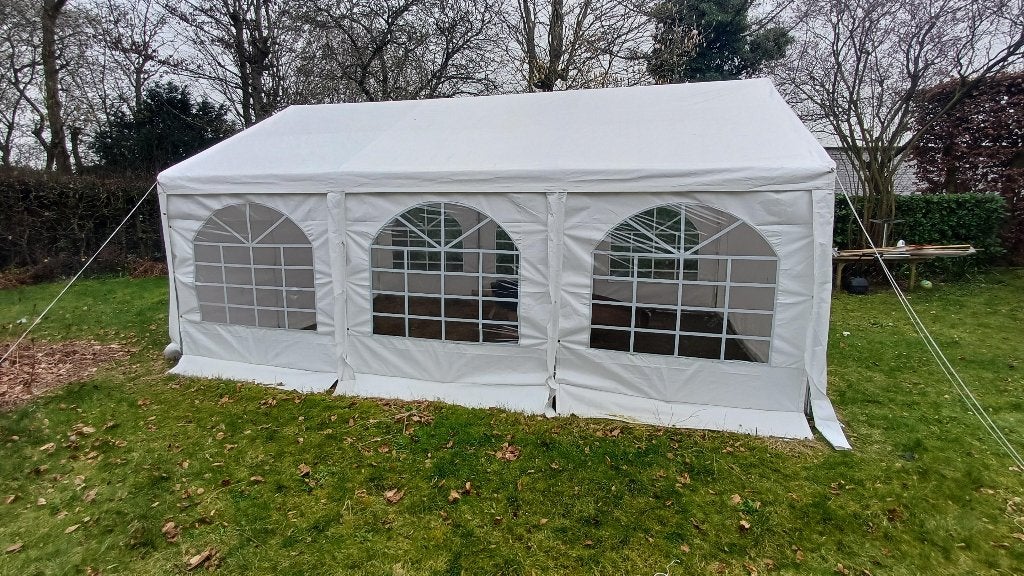 Feesttent, Tuin en Terras, Ophalen, Gebruikt, Opvouwbaar, 2 meter of meer