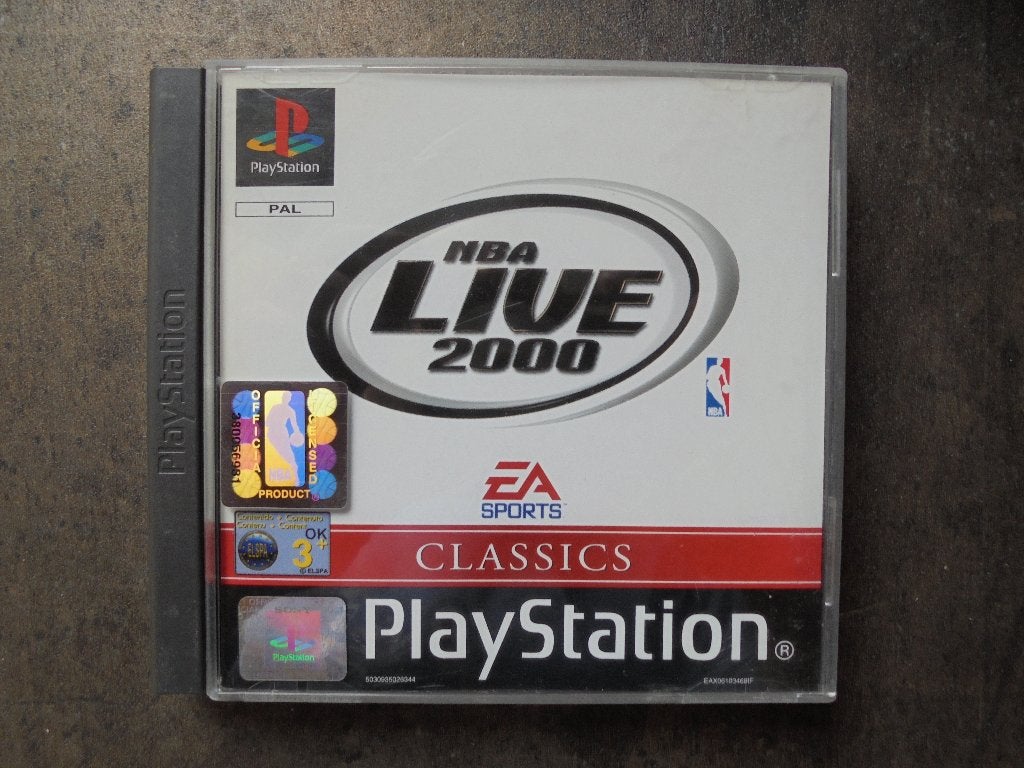 NBA Live 2000 voor PS1 (zie foto's), Games en Spelcomputers, Games | Sony PlayStation 1, Gebruikt, 1 speler, Ophalen of Verzenden