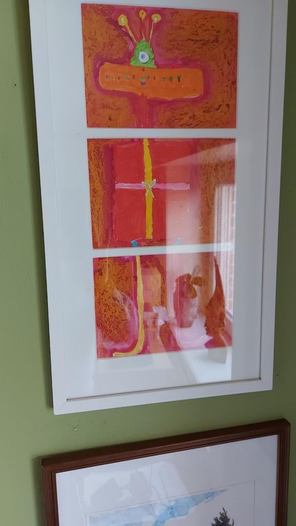 Abstracte schilderkunst, Antiek en Kunst, Kunst | Schilderijen | Modern, Ophalen