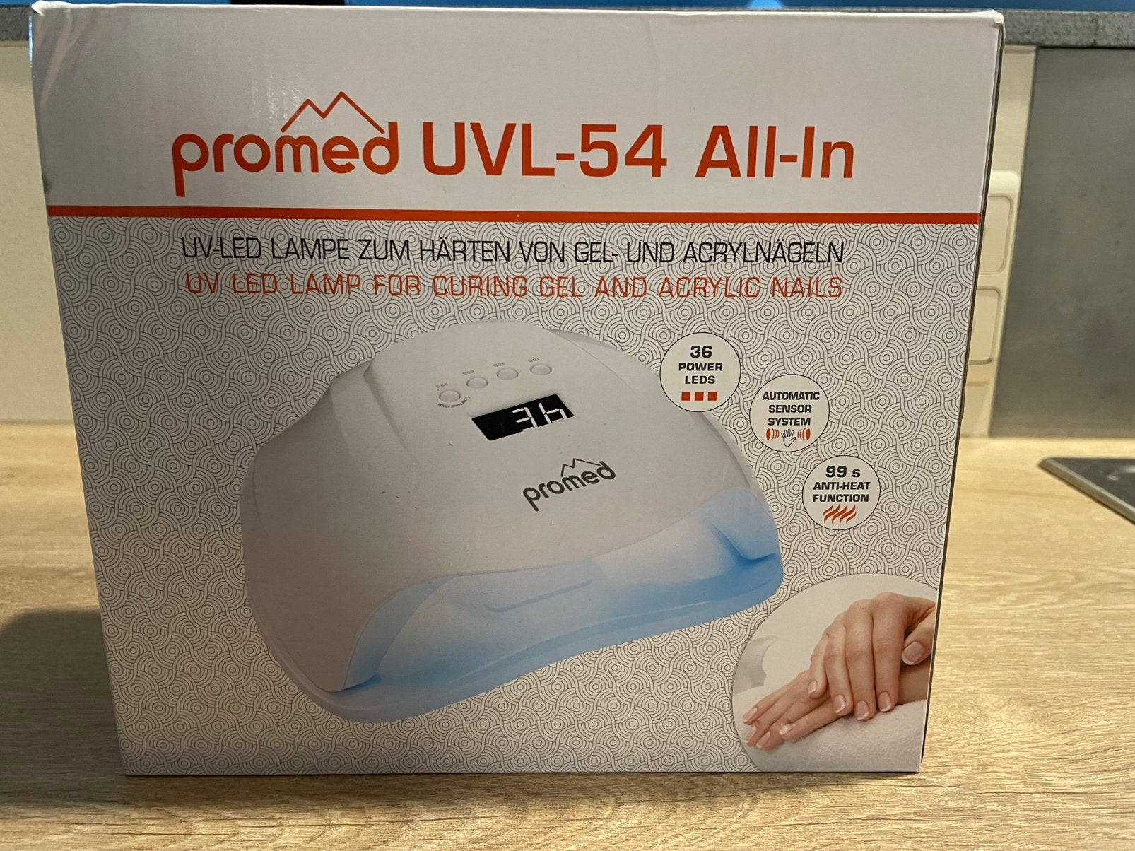 Promed led lamp, Ophalen of Verzenden, Zo goed als nieuw, Hand- en Voetverzorging