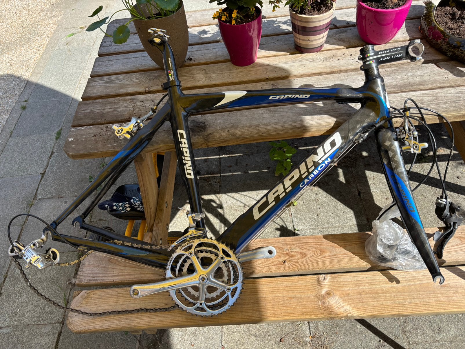 Carbon fiets, Ophalen, Zo goed als nieuw, Carbon