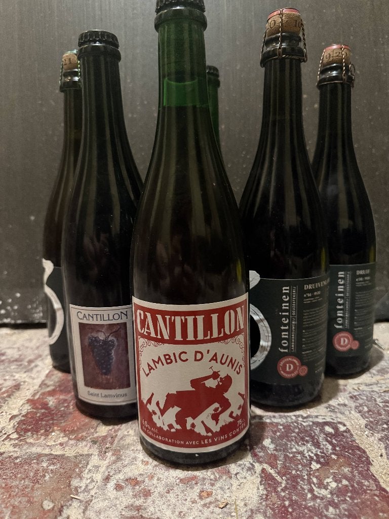Cantillon & 3 fonteinen - Druiven pack (Lambic d'Aunis, ...), Enlèvement ou Envoi, Comme neuf, Autres types, Autres marques