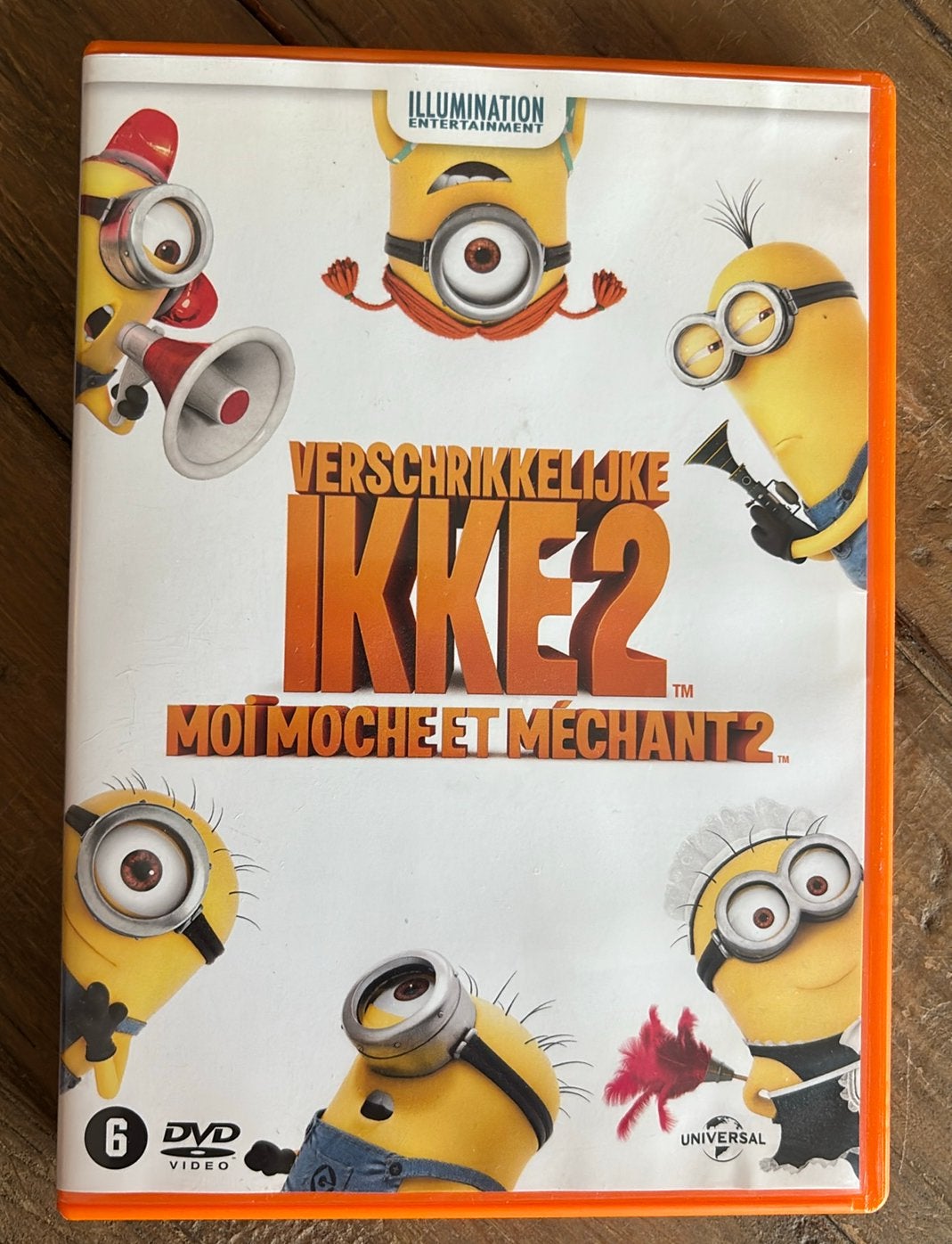Universal - Verschrikkelijke Ikke 2, Cd's en Dvd's, Dvd's | Tekenfilms en Animatie, Vanaf 6 jaar, Ophalen of Verzenden, Zo goed als nieuw