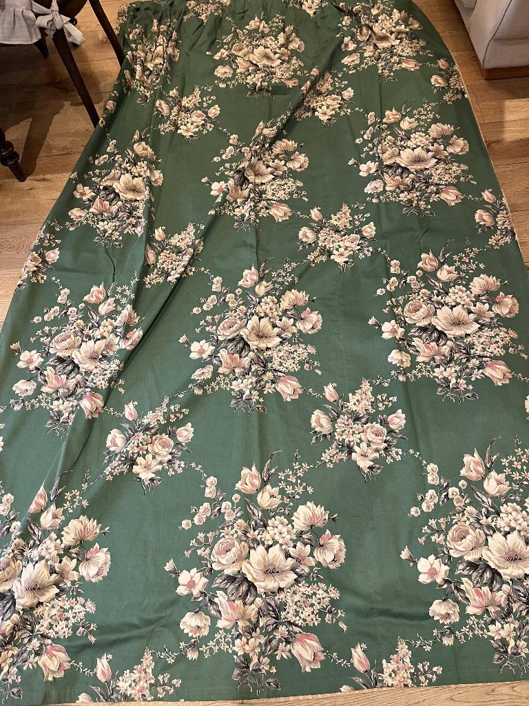 tentures, Maison & Meubles, Ameublement | Rideaux & Stores à lamelles, Enlèvement ou Envoi, Comme neuf, 100 à 150 cm, Floral