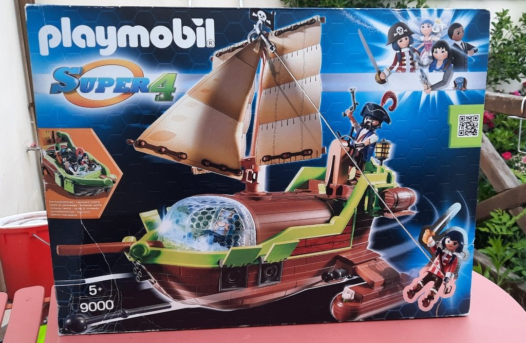 Playmobil Super4 9000 - Galjoen Kameleon met Ruby, Ophalen, Nieuw, Complete set
