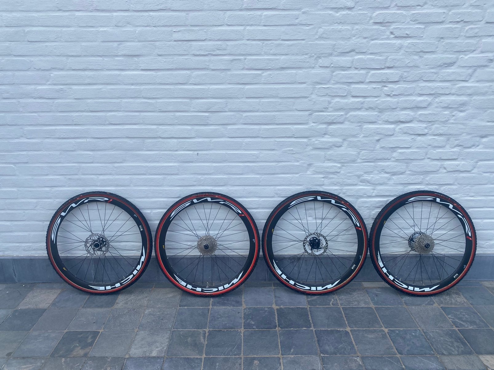 Miche carbon tubewielen te koop, Fietsen en Brommers, Ophalen, Zo goed als nieuw, Carbon