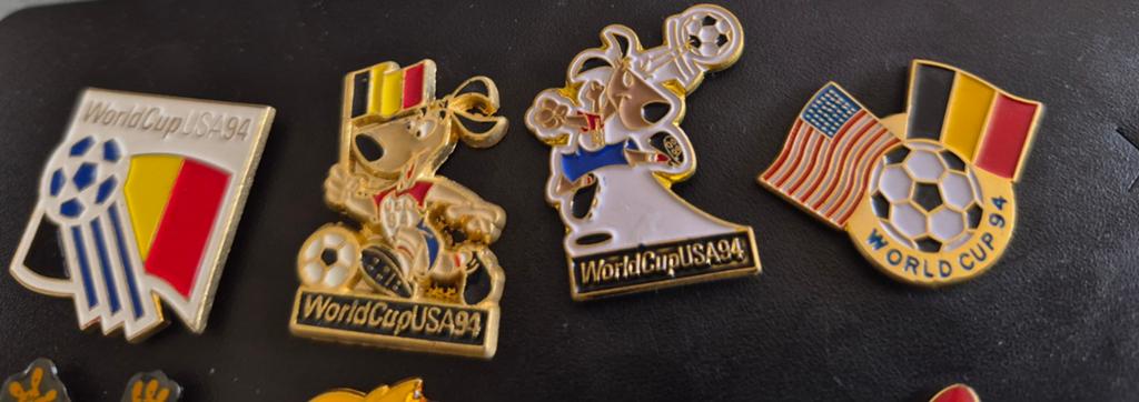 Pins world cup 1994, Ophalen