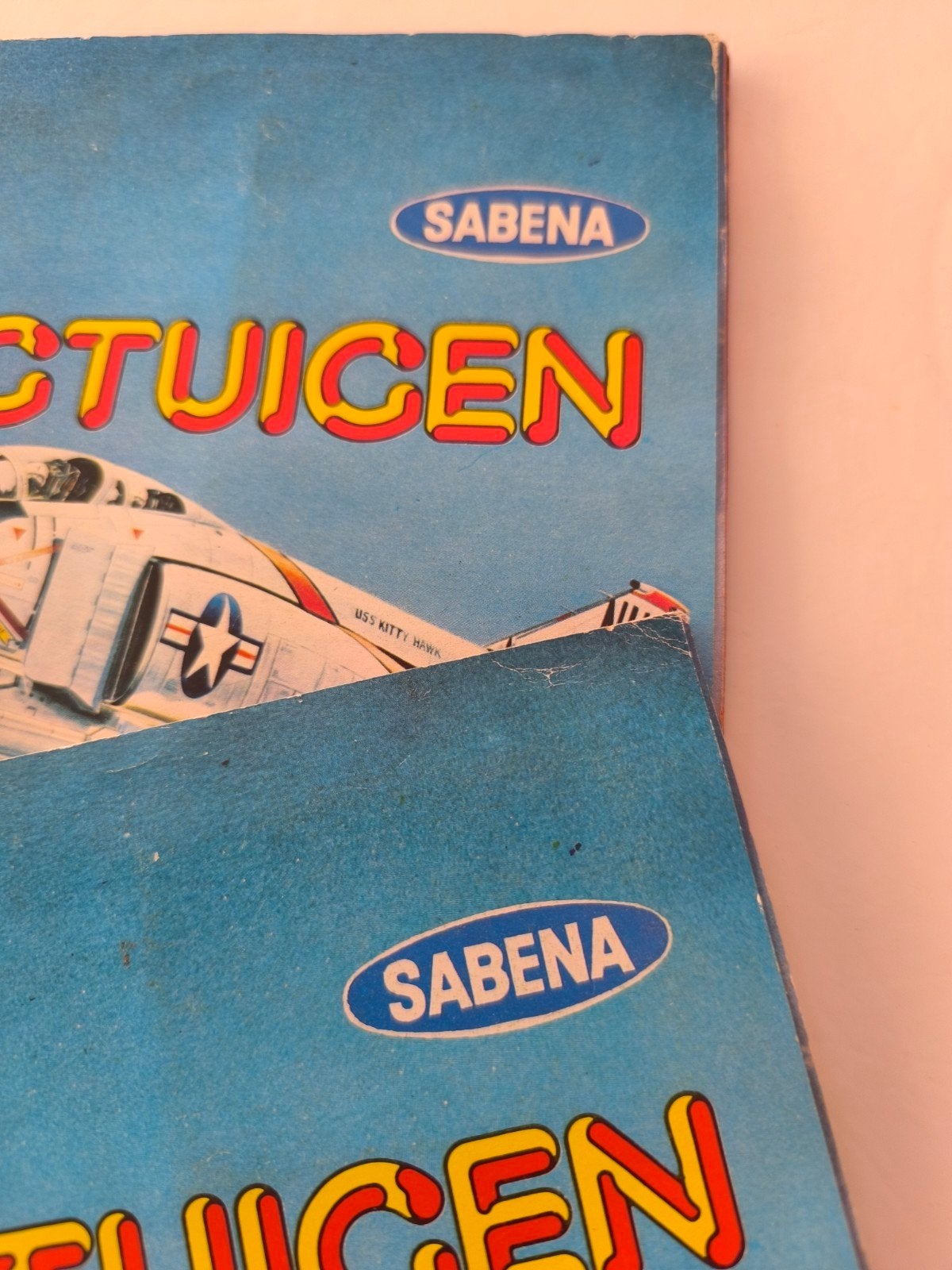 Sabena kleefboek vliegtuigen, Boeken, Atlassen en Landkaarten, Ophalen