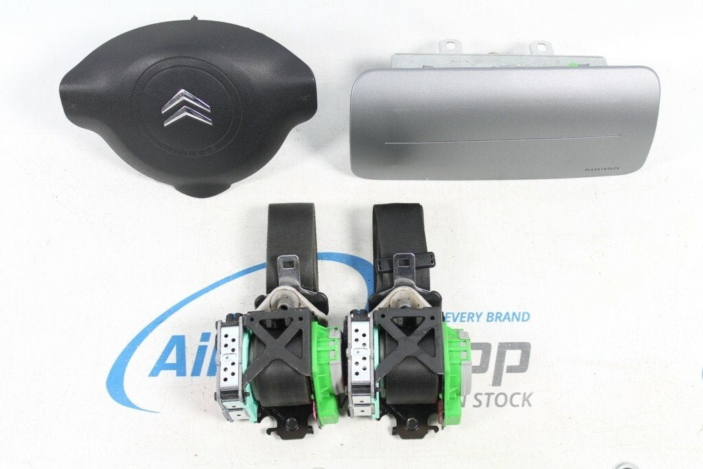 Airbag kit - Panneau gris foncé Citroen Berlingo 2008-2018, Gebruikt, Ophalen of Verzenden