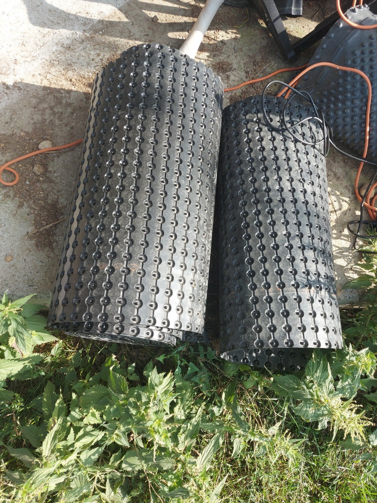 lot de 2 rouleaux de membranes à picots, Ophalen