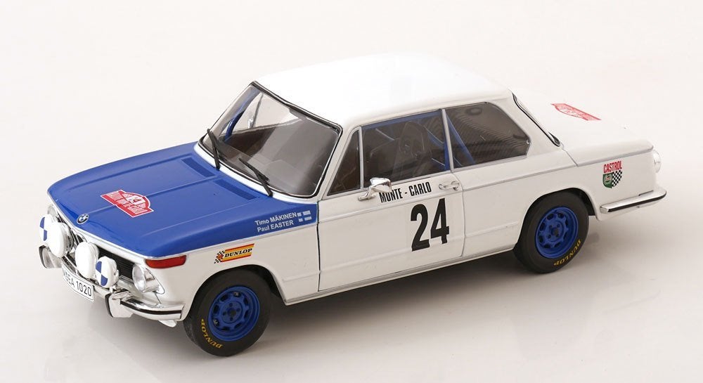 BMW 2002 Tii Rallye Monte Carlo 1969 - 1/18 - PRIX : 49€, Enlèvement ou Envoi, Neuf, Voiture, Solido