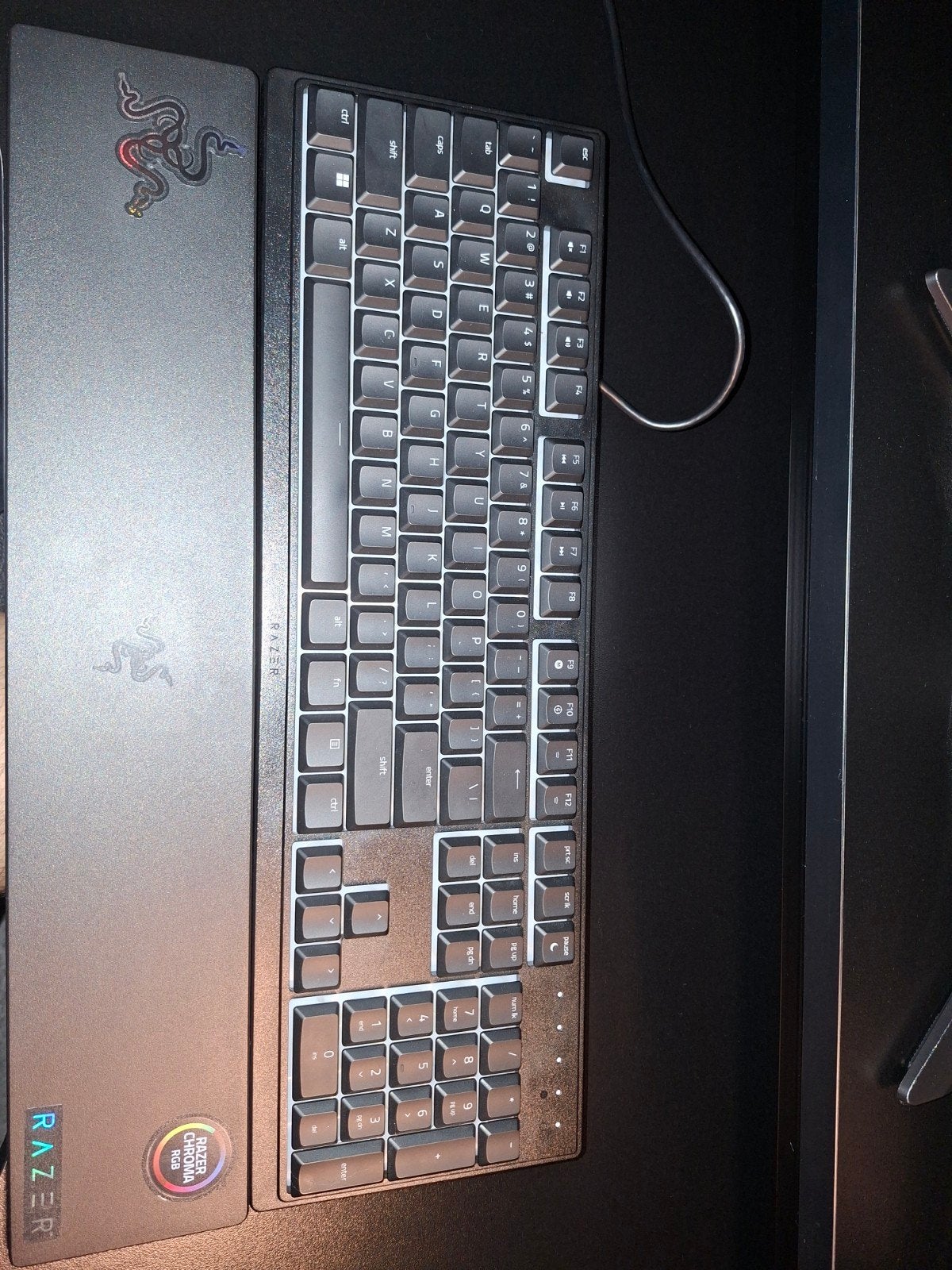 Razer Ornata v3 X Toetsenbord (QWERTY), Computers en Software, Toetsenborden, Ophalen, Verlichte toetsen, Zo goed als nieuw, Razer