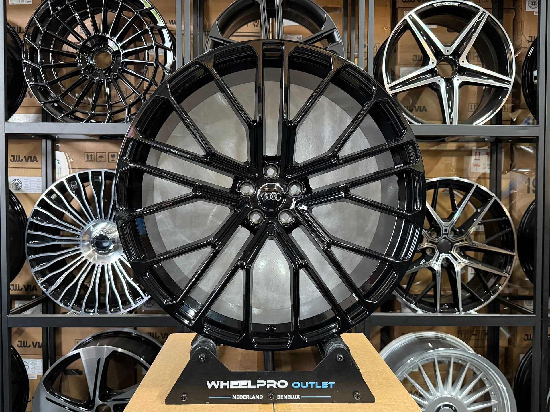 20'' AUDI RS LOOK 5X112 velgen A4 A5 A6 A7 A8 Q3 Q5 Q7 8 RS, Auto-onderdelen, Banden en Velgen, Velg(en), -, -, Nieuw