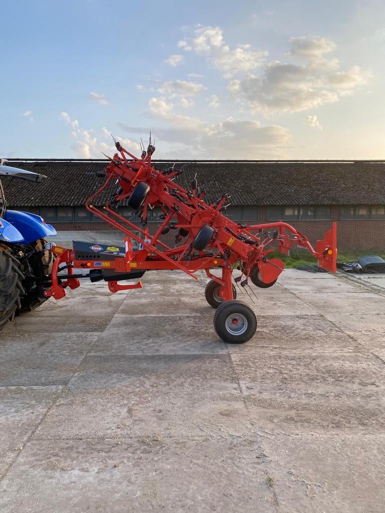 Kuhn GF10812 T schudder, Ophalen