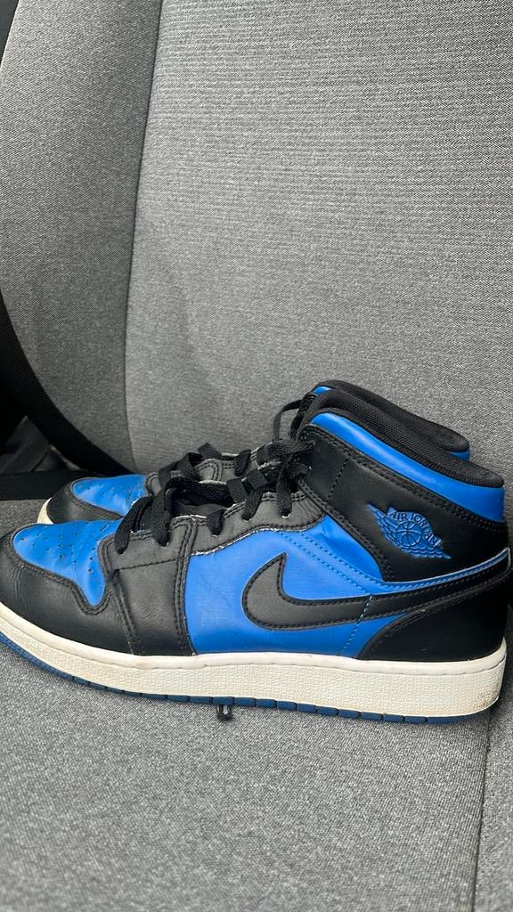 Nike Air jordan 1mid 2020, Ophalen, Zwart, Sneakers, Gedragen