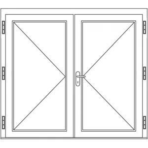 gezocht houten garage poort, Doe-het-zelf en Bouw, Ophalen, Gebruikt