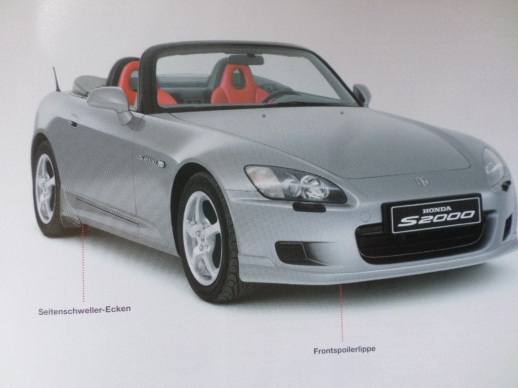 Brochure de la Honda S2000 S 2000 2003 - EN ALLEMAND, Enlèvement ou Envoi, Honda