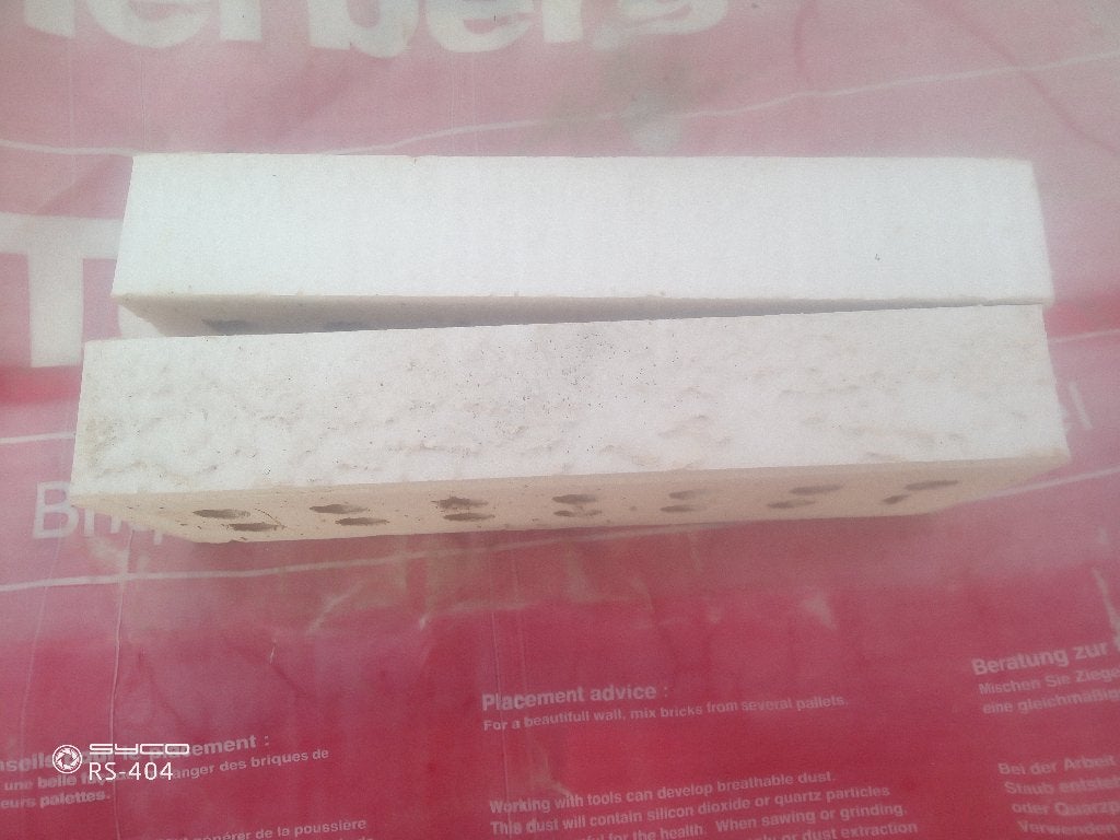 Witte façadesteen, Ophalen, Nieuw, Bakstenen