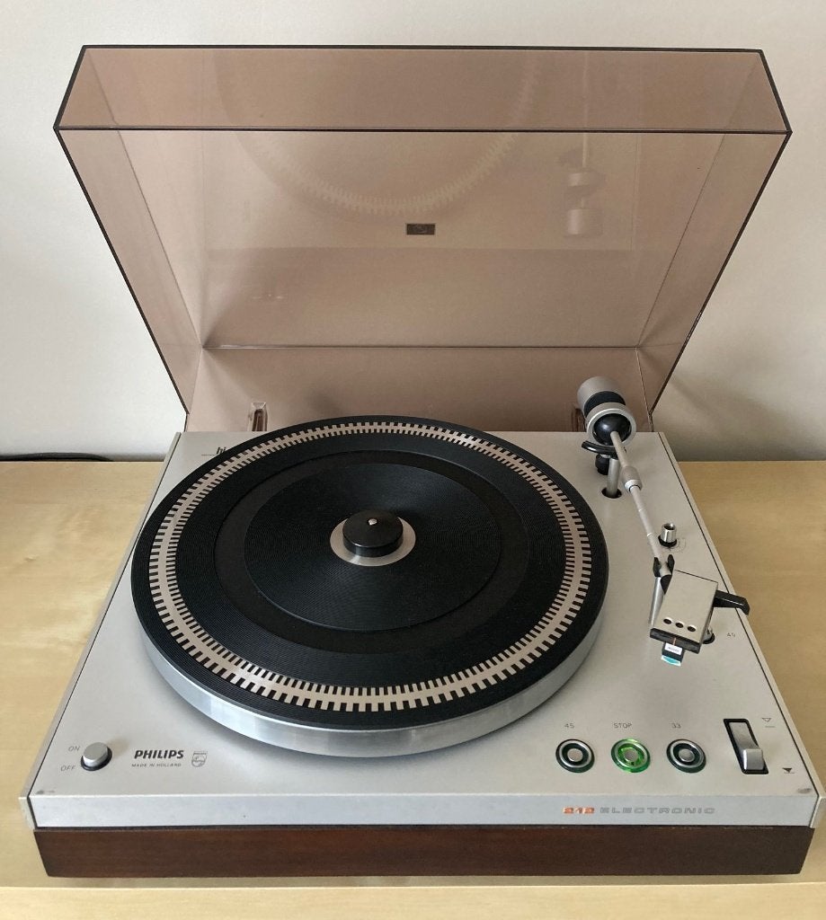 Philips 22GA212 Electronic - Volledige revisie, Audio, Tv en Foto, Ophalen, Refurbished, Platenspeler, Philips