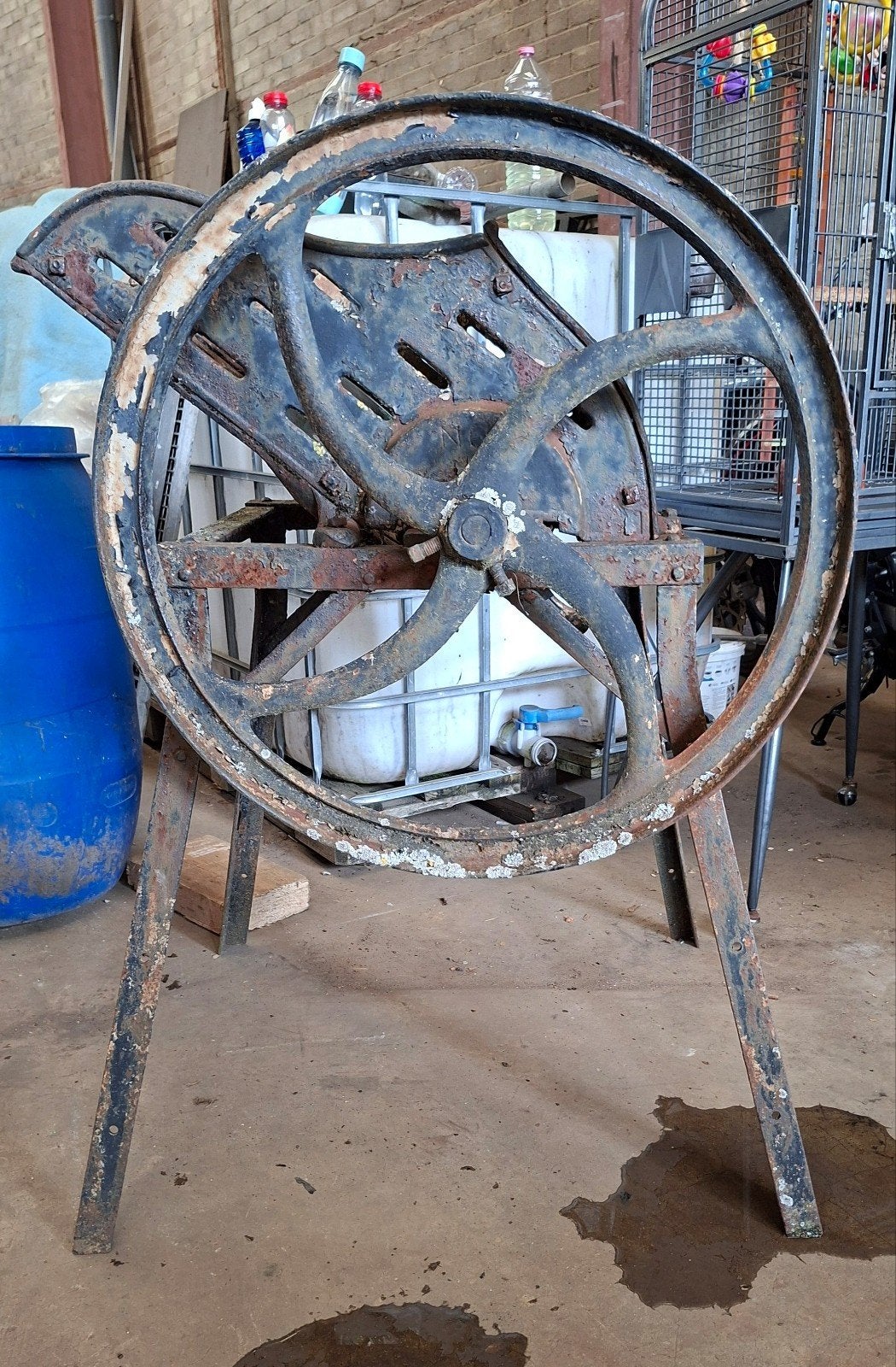 machine agricole manuelle finte vintage brevetée Smag déco, Articles professionnels, Enlèvement ou Envoi, Agricole
