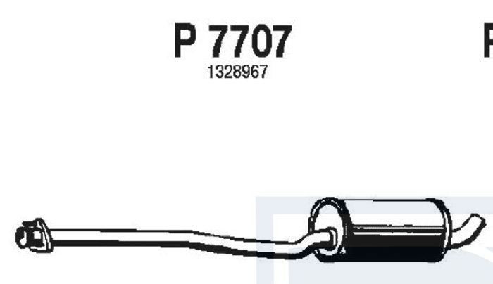 Volvo Middenpijp 740 760 zonder katalysator 2.8 benzine en d, Ophalen of Verzenden, Nieuw, Volvo