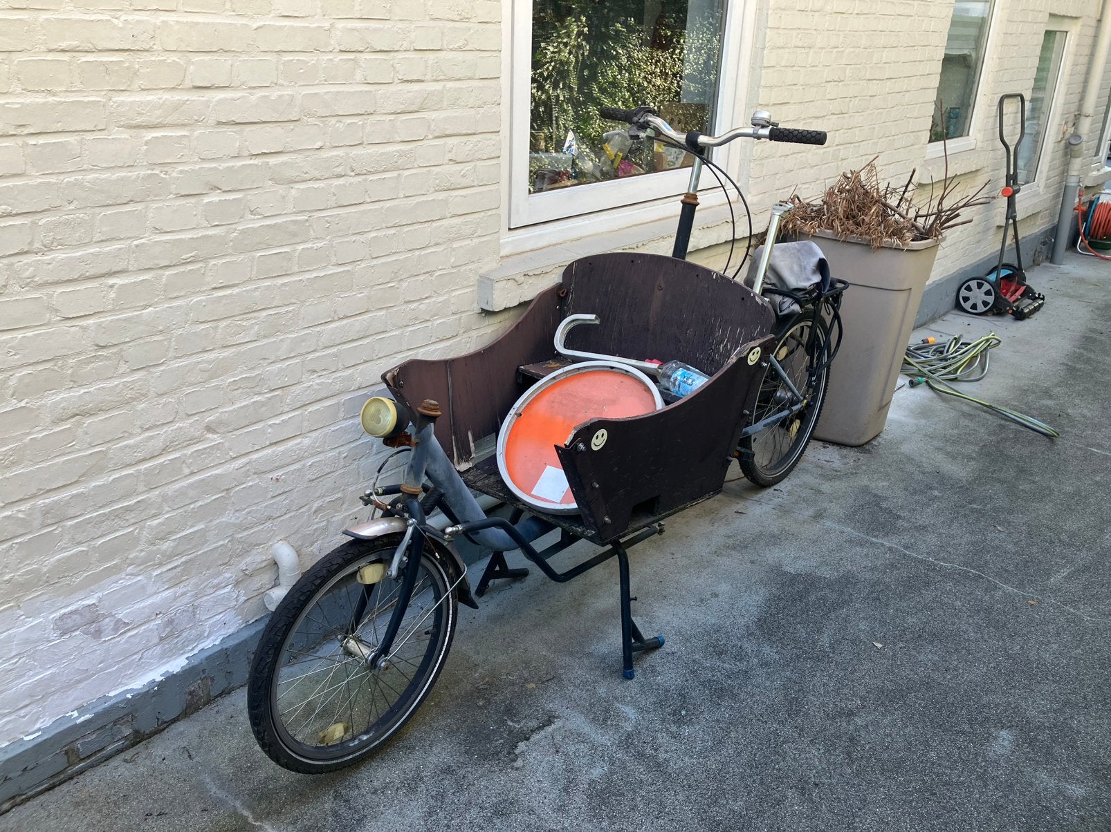 Vélo cargo pliable a remettre au gout du jour, Enlèvement, Utilisé, Pliable