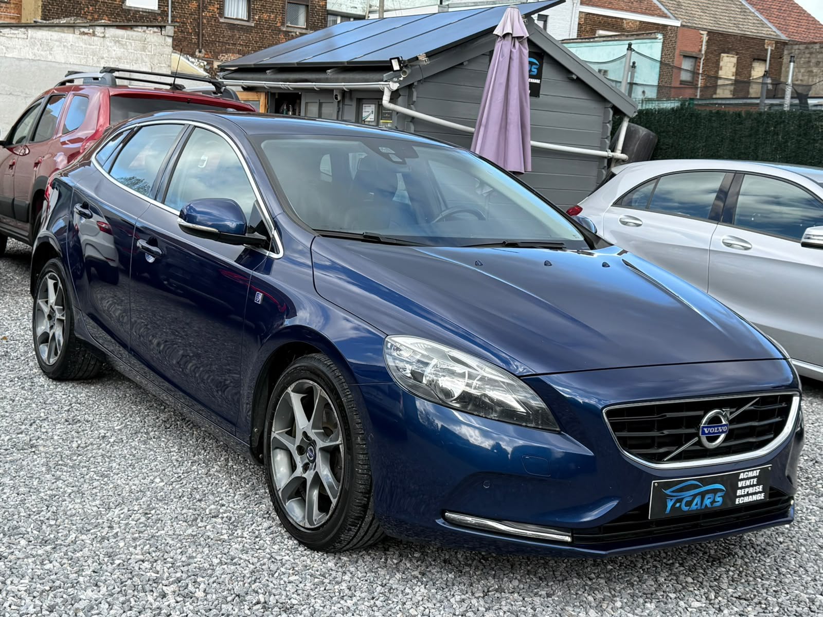 VOLVO V40 1.6D2 //OCEAN RACE//…, Auto's, Euro 5, 4 cilinders, Blauw, Leder