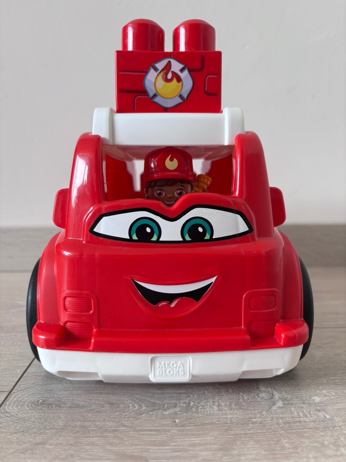 Mega bloks brandweerwagen als nieuw, Ophalen, Zo goed als nieuw