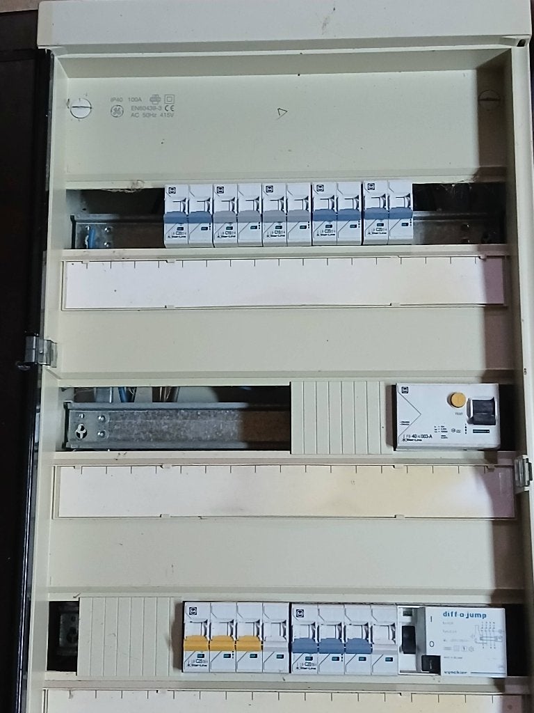 Verdeelkast electriciteit, Bricolage & Construction, Électricité & Câbles, Interrupteur, Interrupteur, Enlèvement