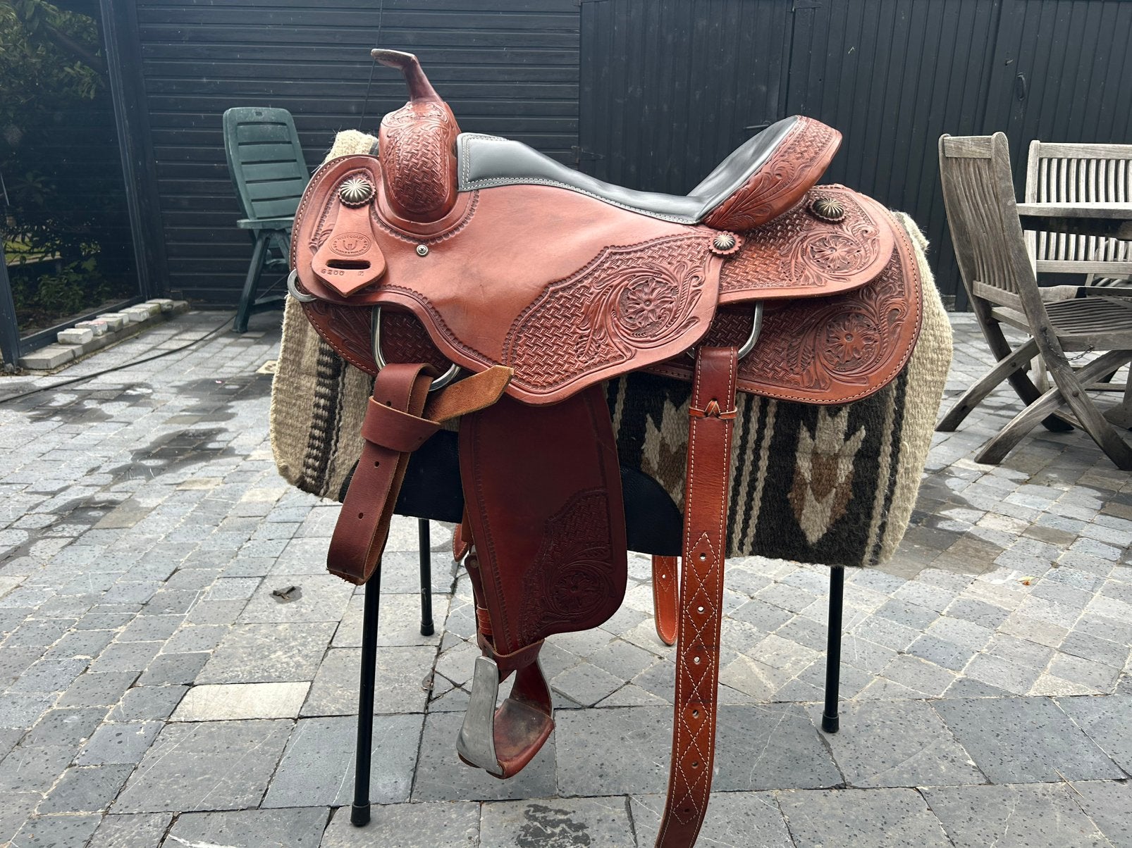 2 Reining/Western zadels, Animaux & Accessoires, Chevaux & Poneys | Selles, Enlèvement, Comme neuf, Western