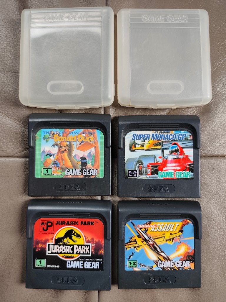 Lot 4 jeux Sega Game Gear, Consoles de jeu & Jeux vidéo, Enlèvement ou Envoi, Game Gear