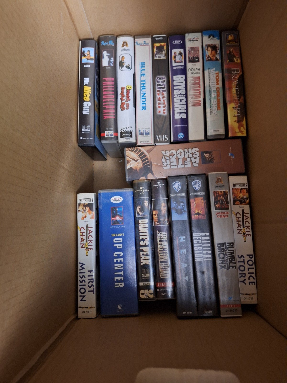 vhs videofilms, Ophalen, Boxset, Thrillers en Misdaad, VHS