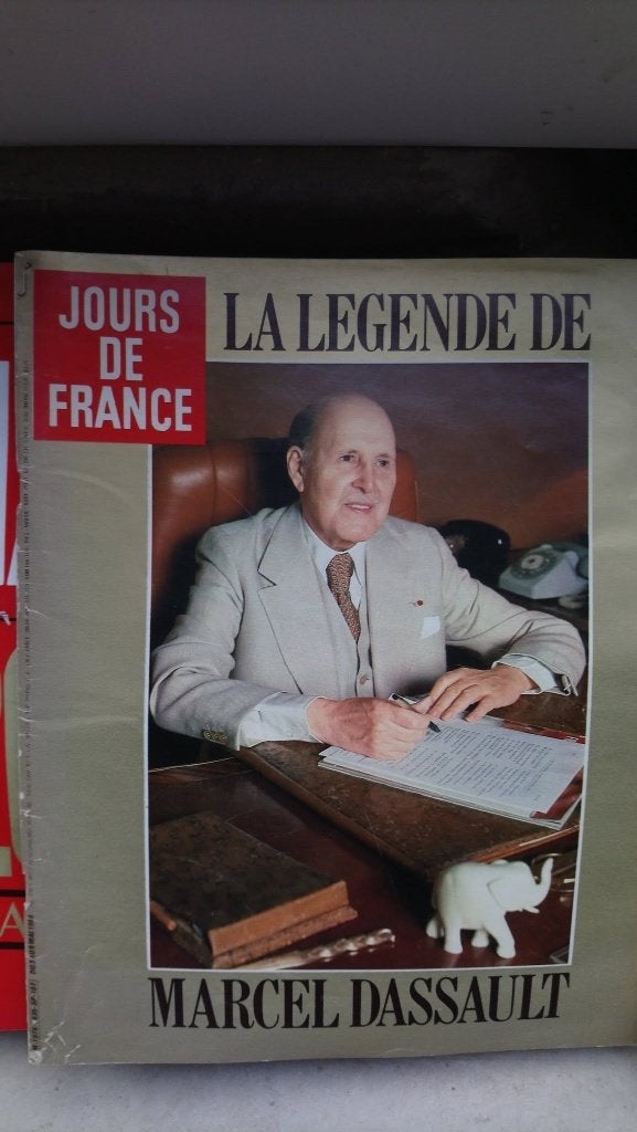 La légende de Marcel Dassault, Verzamelen, Luchtvaart en Vliegtuigspotten, Ophalen, Boek of Tijdschrift