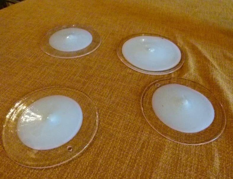 vintage Murano Vistosi glasschijf reserve ersatz stukprijs, Ophalen, Zo goed als nieuw, Glas, 60er