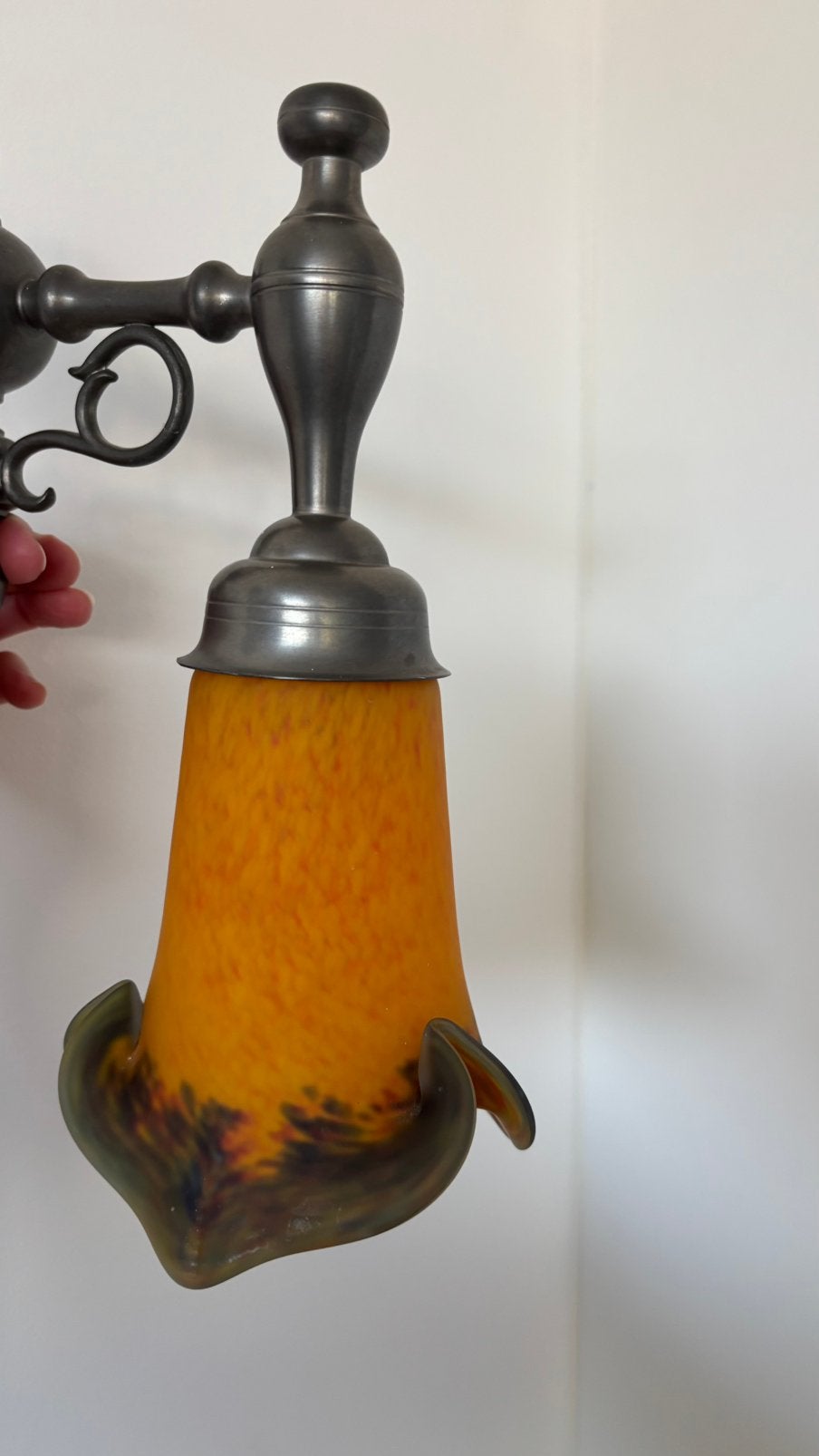 Lampe Slim Cupid Art déco (années 1930), Enlèvement