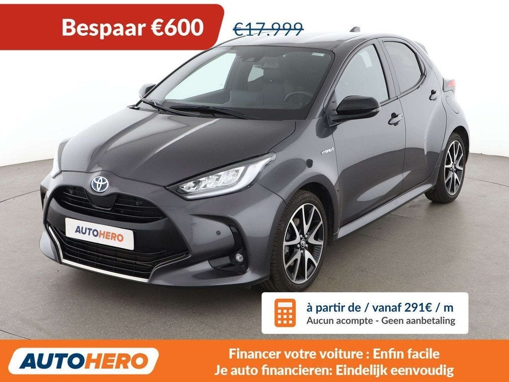 Toyota Yaris 1.5 Hybrid Comfort (automatique), Autos, Toyota, Argent ou Gris, Achat, Euro 6, 116 ch