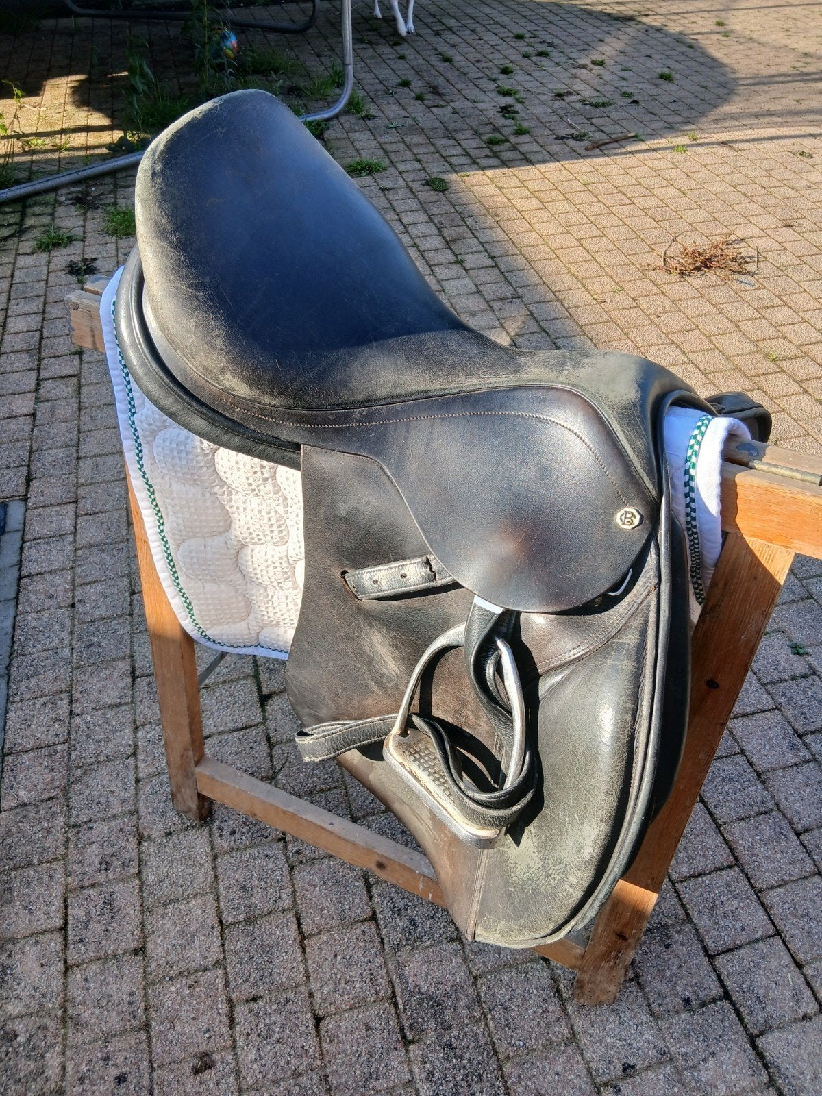 Springzadel Barsnbey 17.5inch, Dieren en Toebehoren, Ophalen, L (17.5 inch), Gebruikt, Overige merken