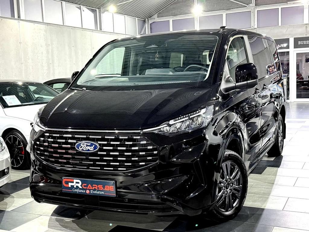 Ford Tourneo Custom 2.0 TD Titanium Long 8 Places 1e Main Et, Autos, Ford, Cuir, Achat, 213 g/km, Entreprise