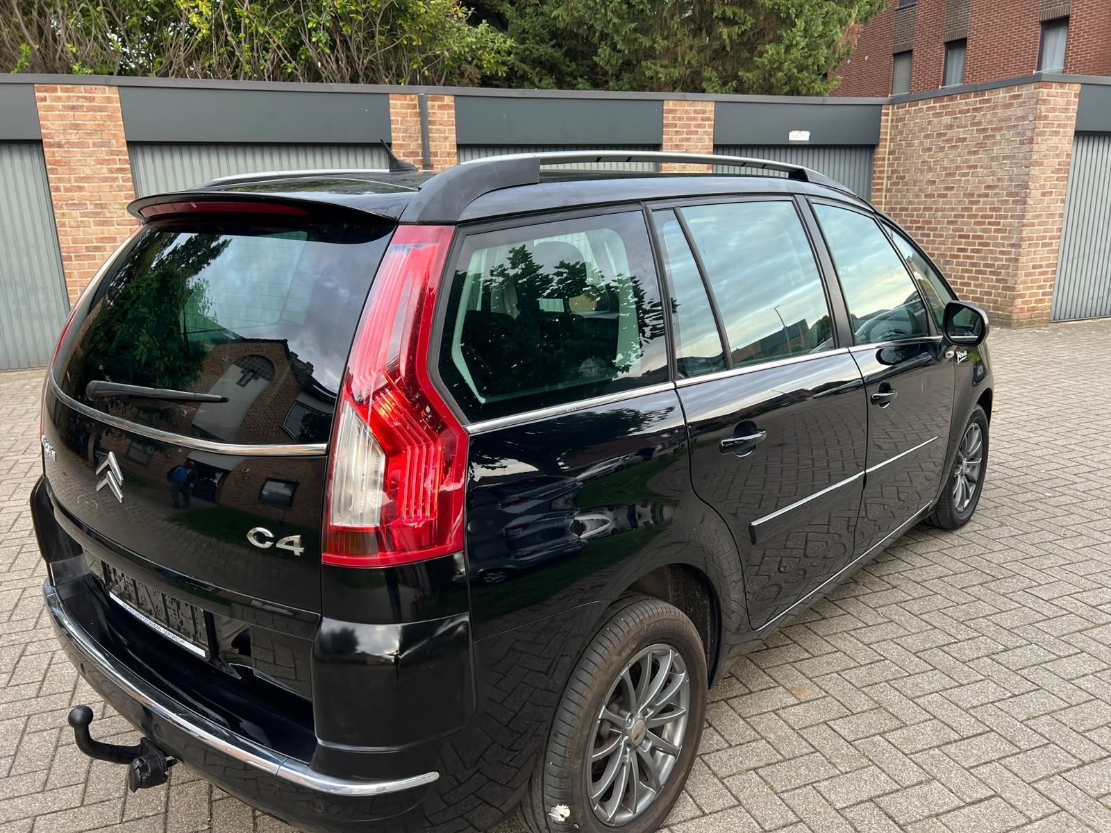 À vendre : Citroën Grand C4 Picasso Automatic — 7 places, Autos, 7 places, Noir, 5 portes, Particulier