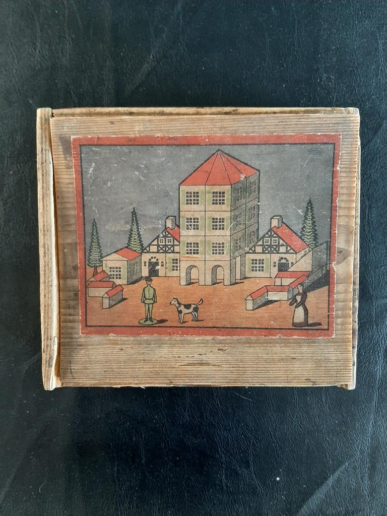 Houten blokkendoos, Ophalen of Verzenden