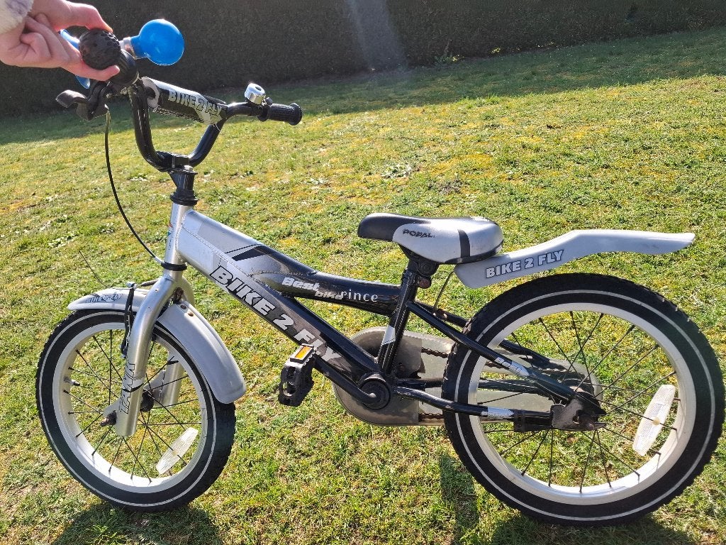 16 inch fiets voor jongen van 4-6 jaar POPAL - BIKE 2 Fly, Vélos & Vélomoteurs, Enlèvement, Utilisé, 16 pouces, Popal