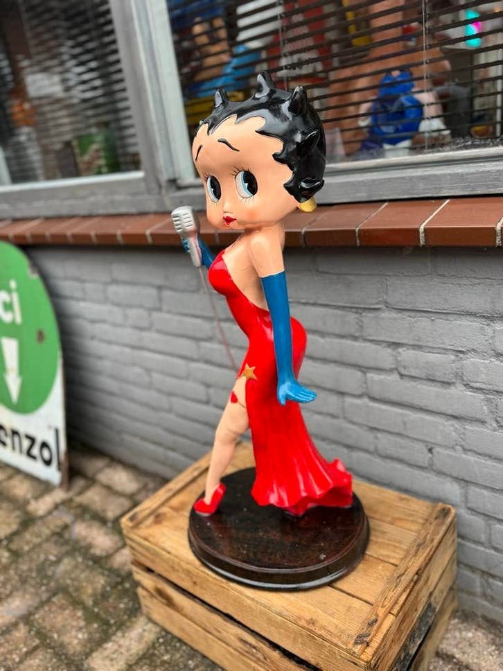 Groot Betty Boop Beeld Zangeres, Verzamelen