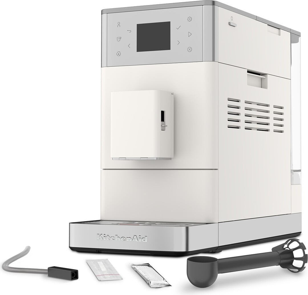 Volautomatische espressomachine van KitchenAid., Electroménager, Cafetières, Enlèvement