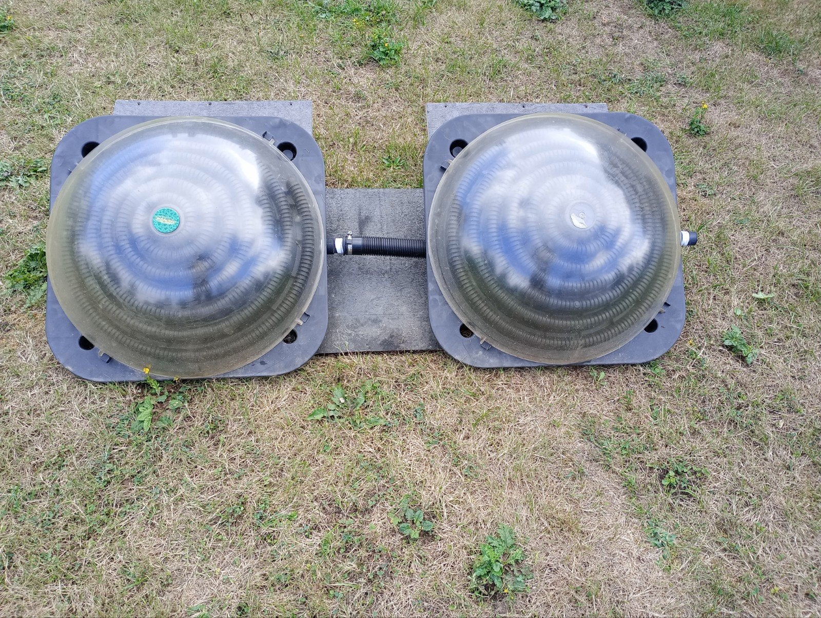 2 solarbollen, Ophalen
